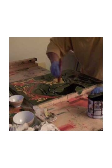 Vidéo Les étapes des couleurs des tableaux laqués