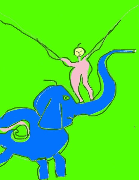 L'éléphant et l'équilibriste