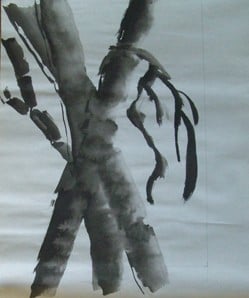 encre de chine + Les bambous