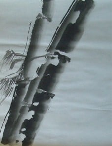 encre de chine + Les bambous