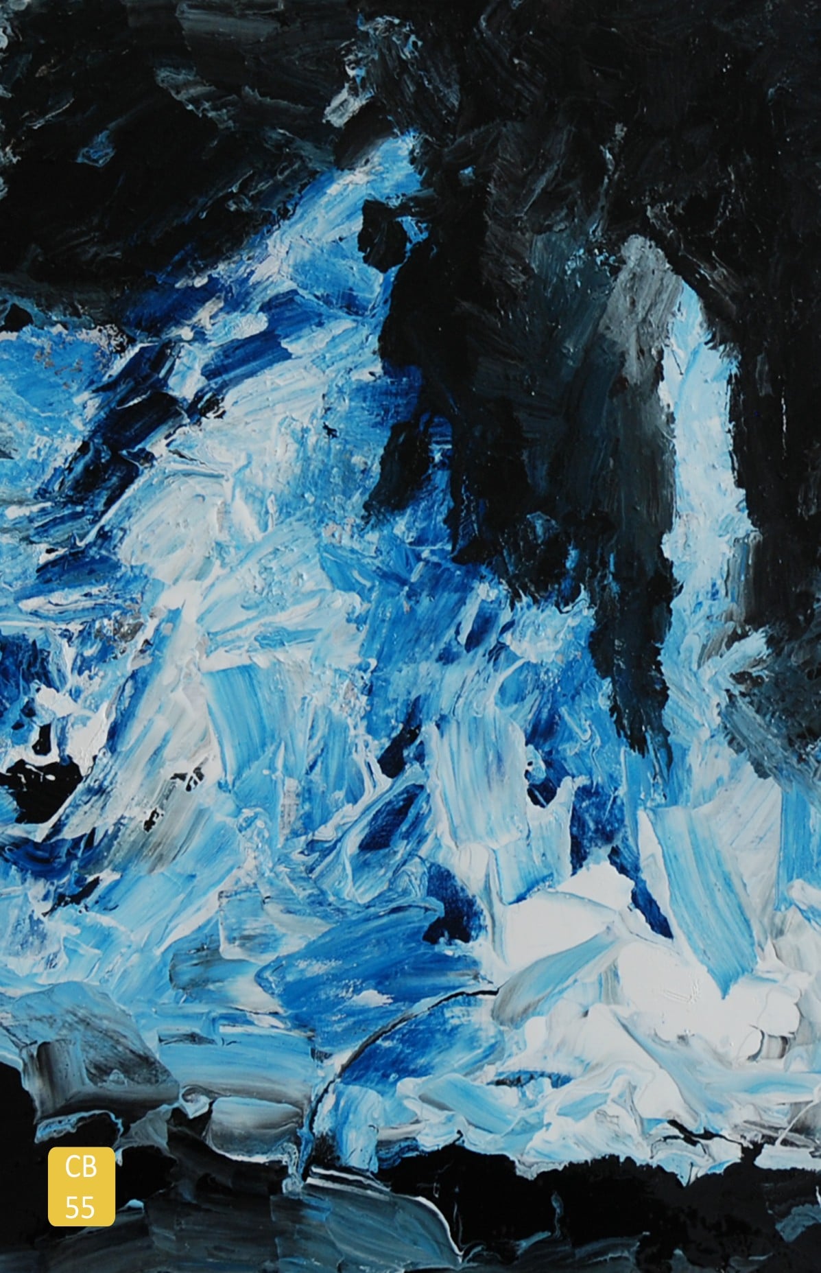L'ivresse bleue en relief