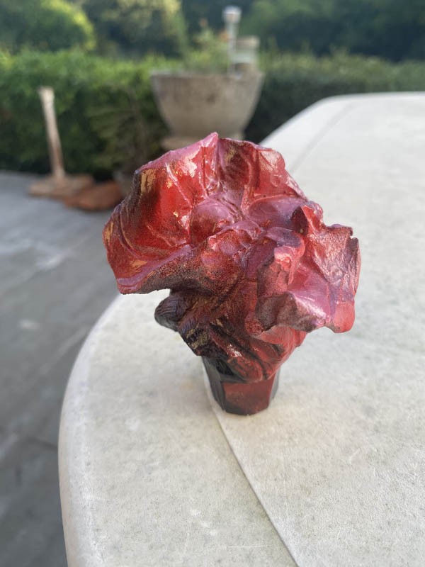 Découvrez Fleur de terre, une œuvre d'art en poterie de Shuilem, créée en 1999