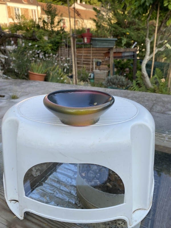 Pot en soucoupe