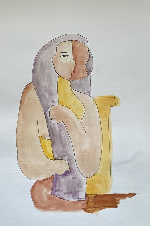 Visage de femme