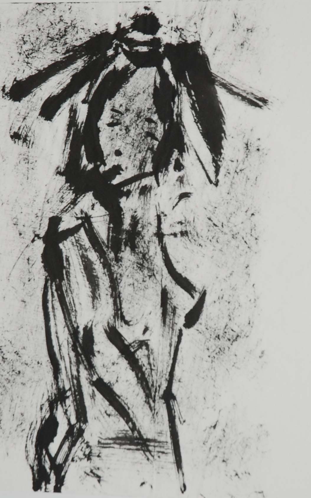 Découvrez le tableau expressionniste de Shuilem, Fleur fragile a l'ombre de l'océan, sur notre site d'art en ligne.
