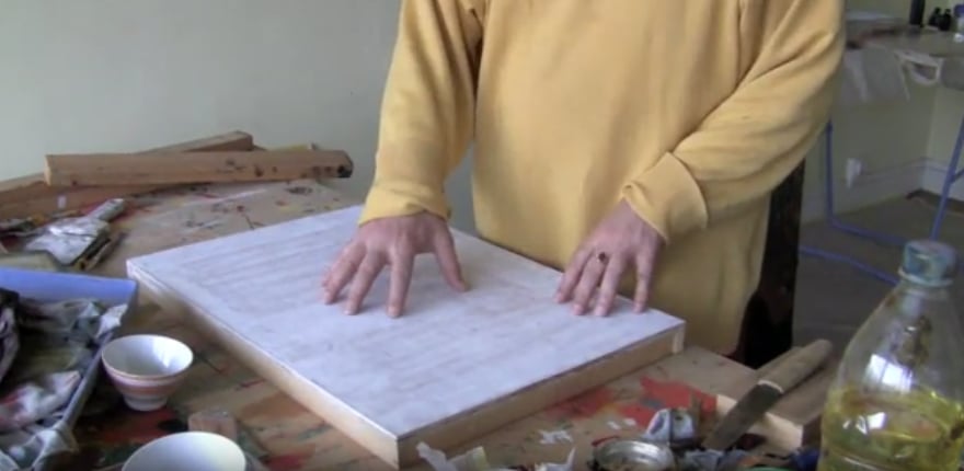 Vidéo Ponçage d'un support pour tableaux laqués