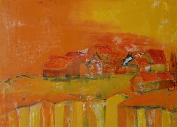 Découvrez 'Tableau laqué La campagne du nord Vietnam' de Shuilem, une œuvre abstraite qui évoque la sérénité du paysage…